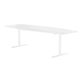 Konferensbord 280x120 Vit/Vit