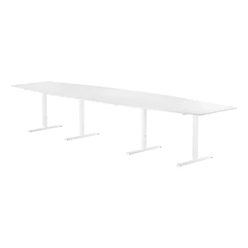 Konferensbord 420x120 Vit/Vit