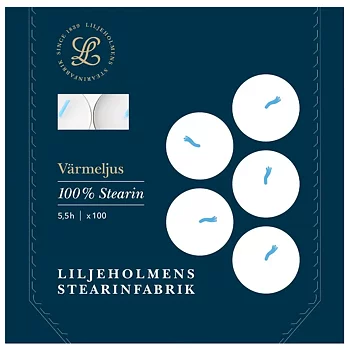 Värmeljus Stearin 5,5h 100st