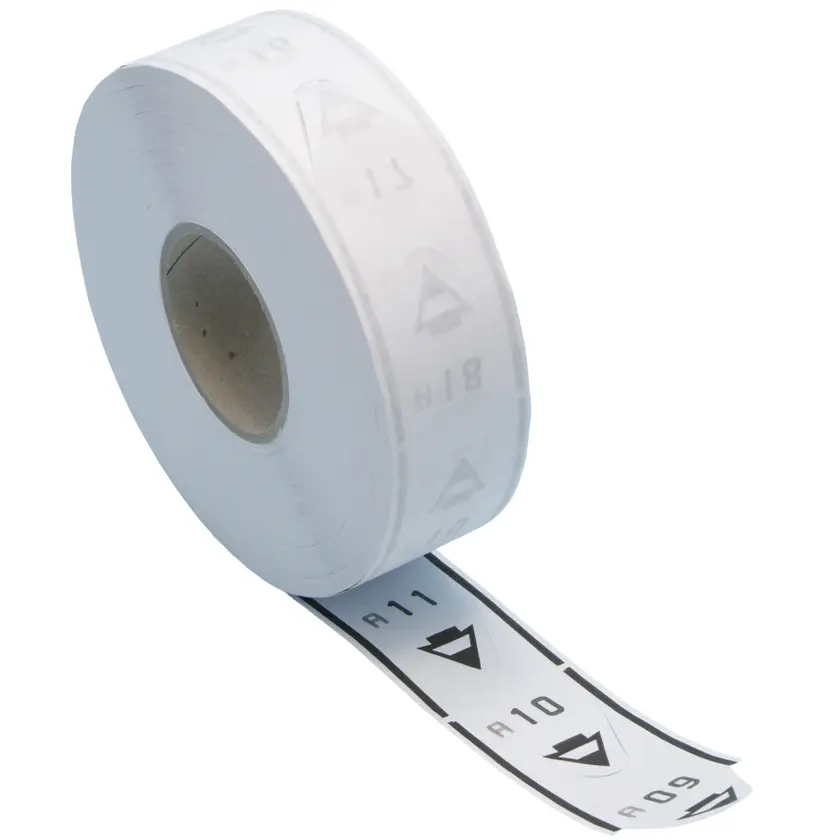 Köbiljett T80 40mm vit 6/fp