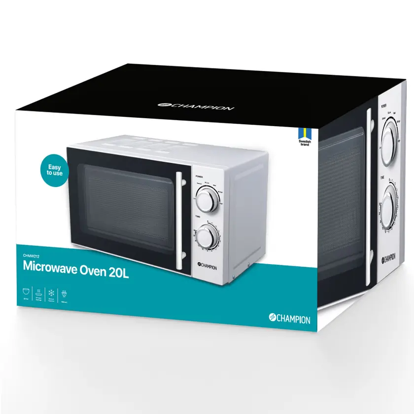 Mikrovågsugn 20L Mekanisk  700 - 3