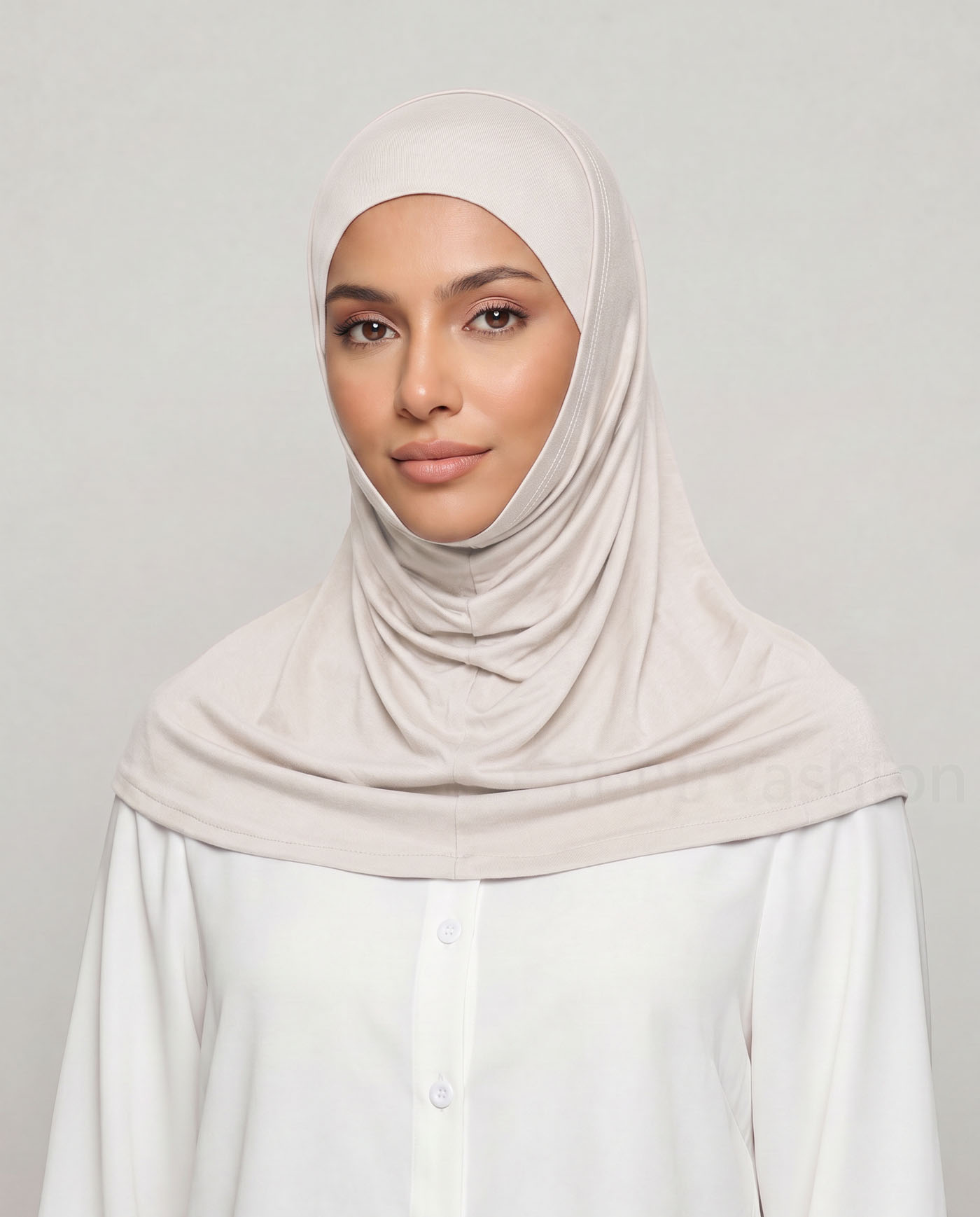 Hijab Al Amira Viskos - Ljusbeige