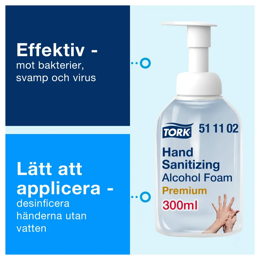 Handdesinfektion skum 300ml - 3