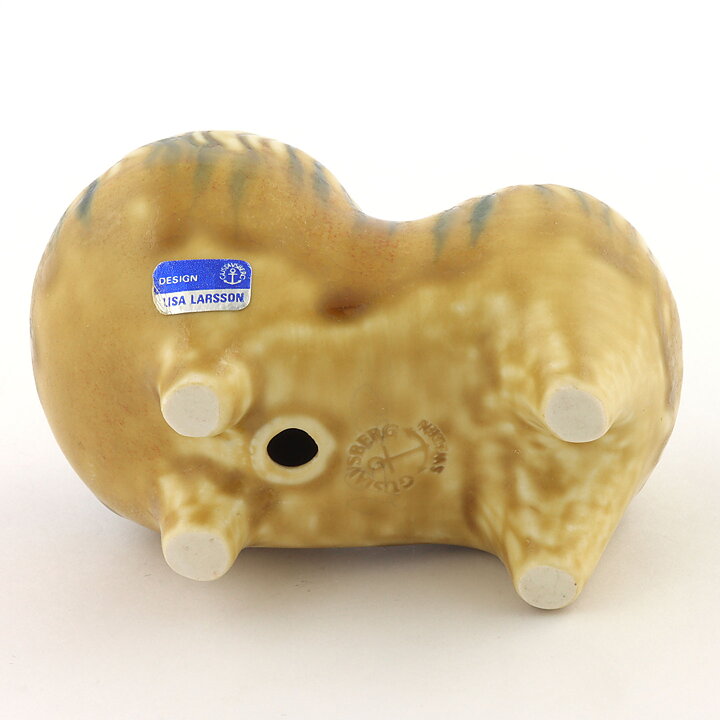 Lisa Larson (Kennel 1972) Perky Pekingese Dog 9/5 cm (2)