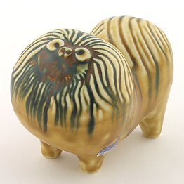 Lisa Larson (Kennel 1972) Perky Pekingese Dog 9/5 cm (2)