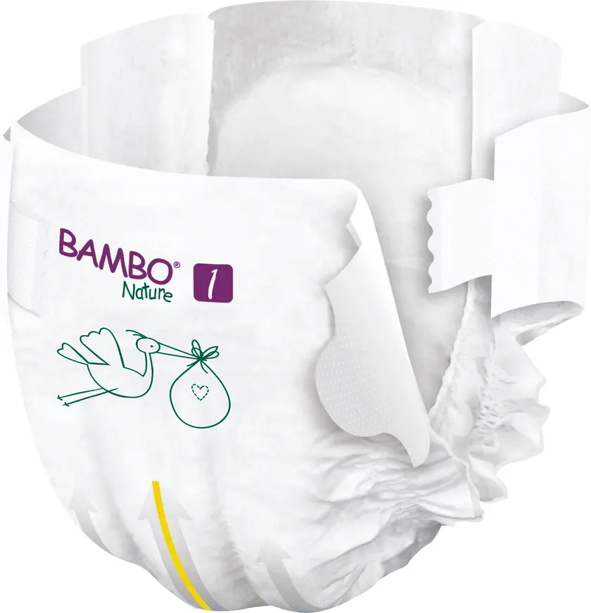 Blöjor Bambo 1, 2-4 kg 22st