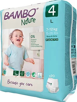 Blöjor Bambo pants 4 7-14kg 20