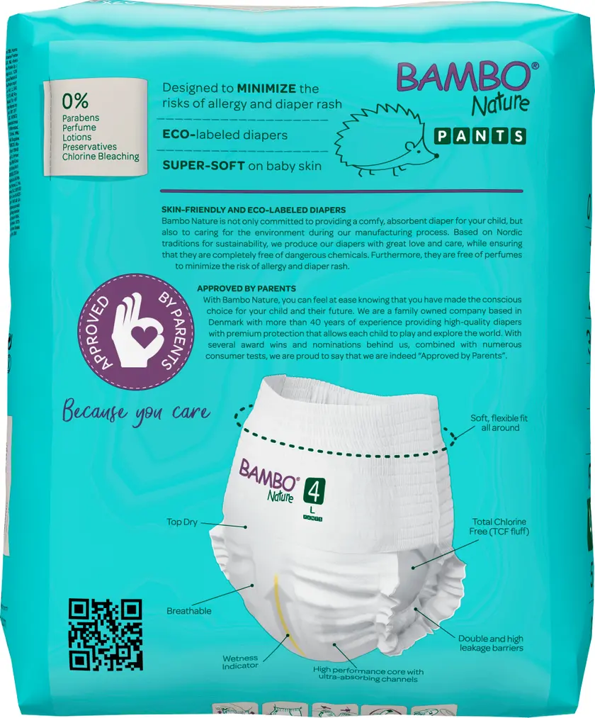 Blöjor Bambo pants 4 7-14kg 20 - 3