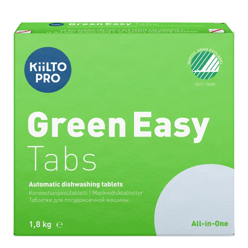Maskindisk GreenEasyTabs 100st