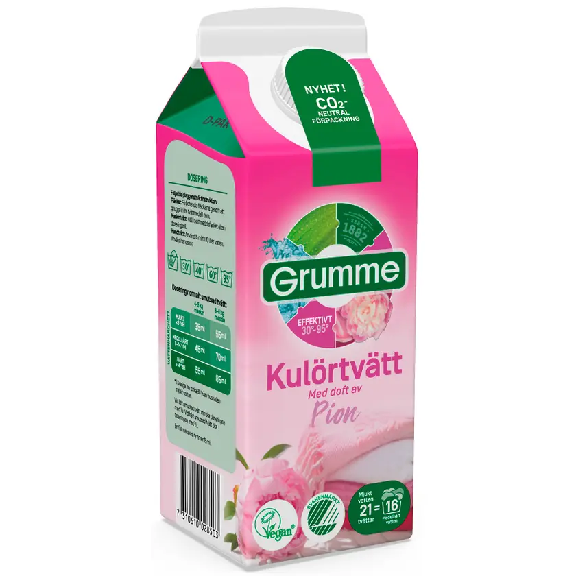 Tvättmedel kulör pion 750ml - 2