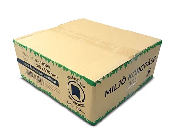 Avfallspåse 30L vit 9my100 st