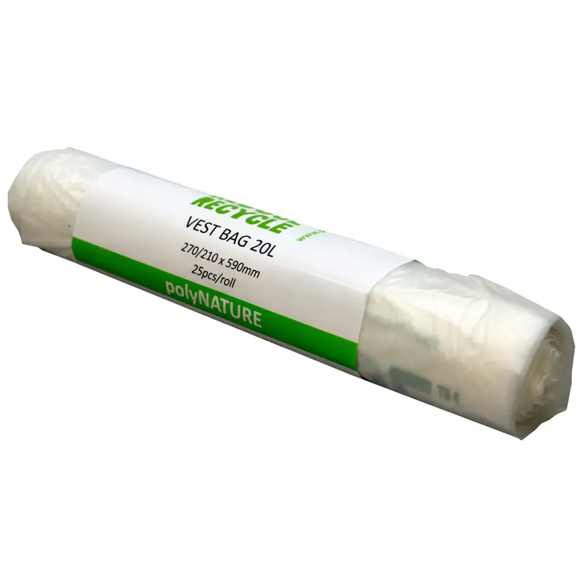 Soppåse Polynature 20L vit 25/