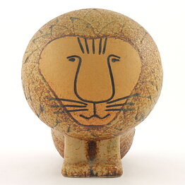 Lisa Larson (Africa 1964) Lustrous Lion 15 cm (2)