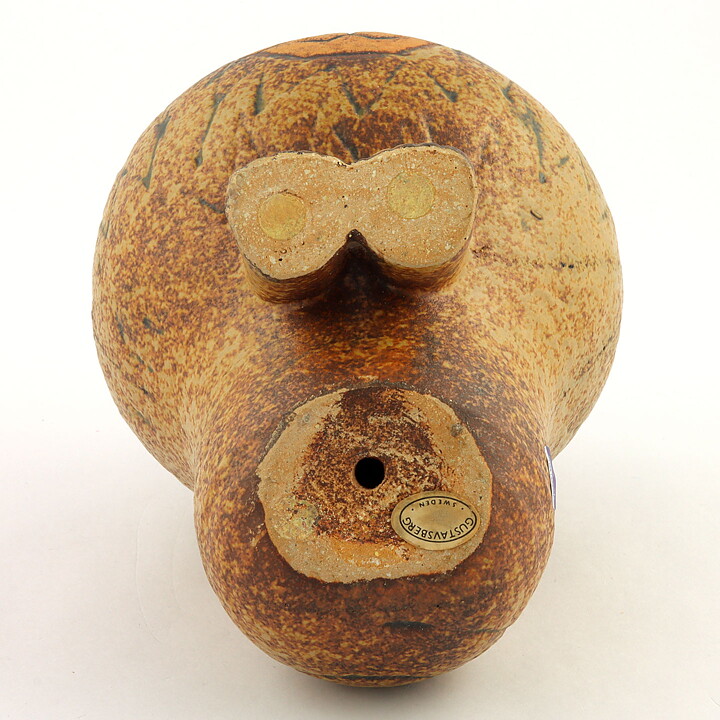 Lisa Larson (Africa 1964) Lustrous Lion 15 cm (2)