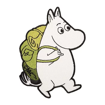 Moomin Camper Time Fabric Patch