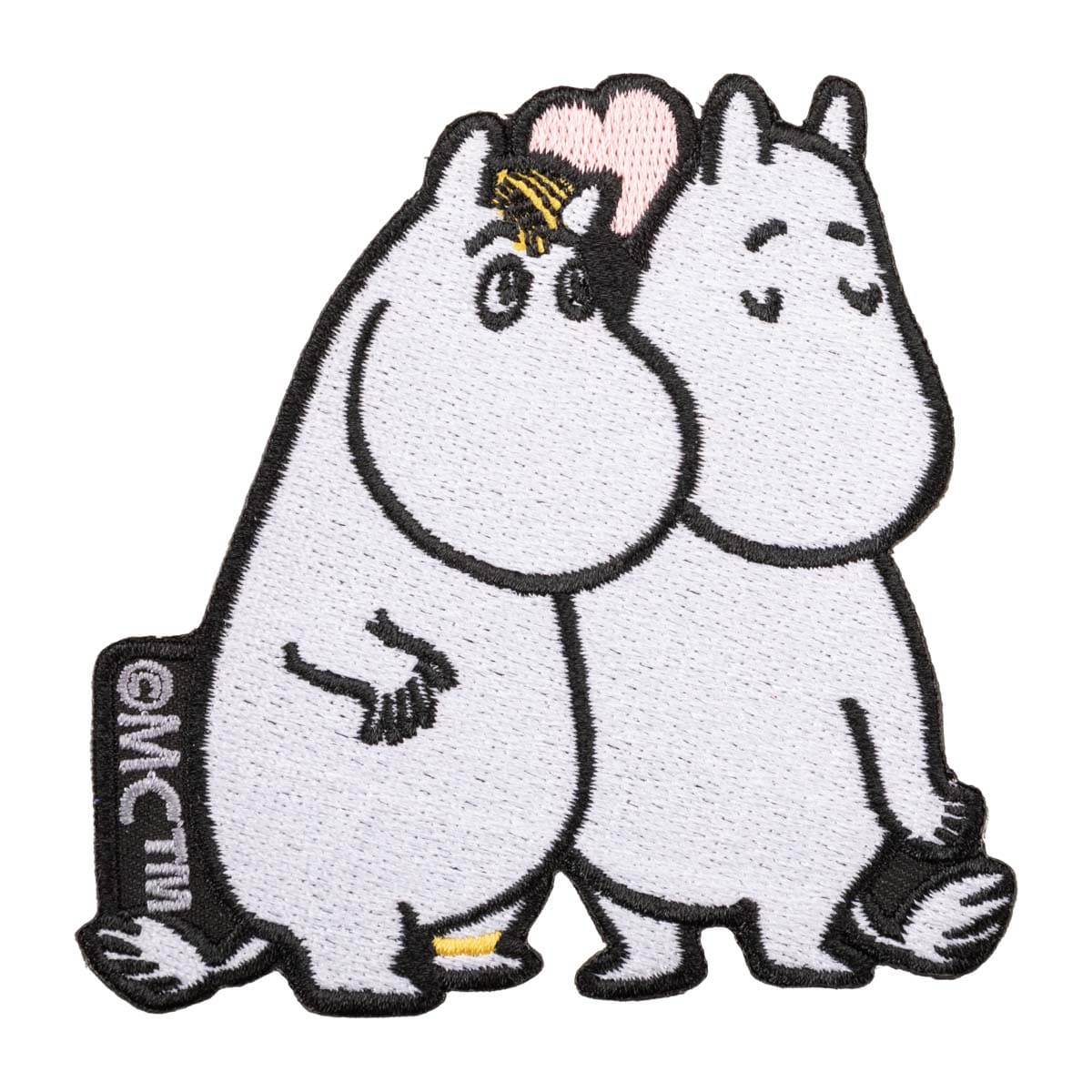 Moomin Friends Time Fabric Patch