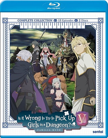 Is It Wrong To Try To Pick Up Girls In A Dungeon? V: The Complete Collection (BLU-RAY)