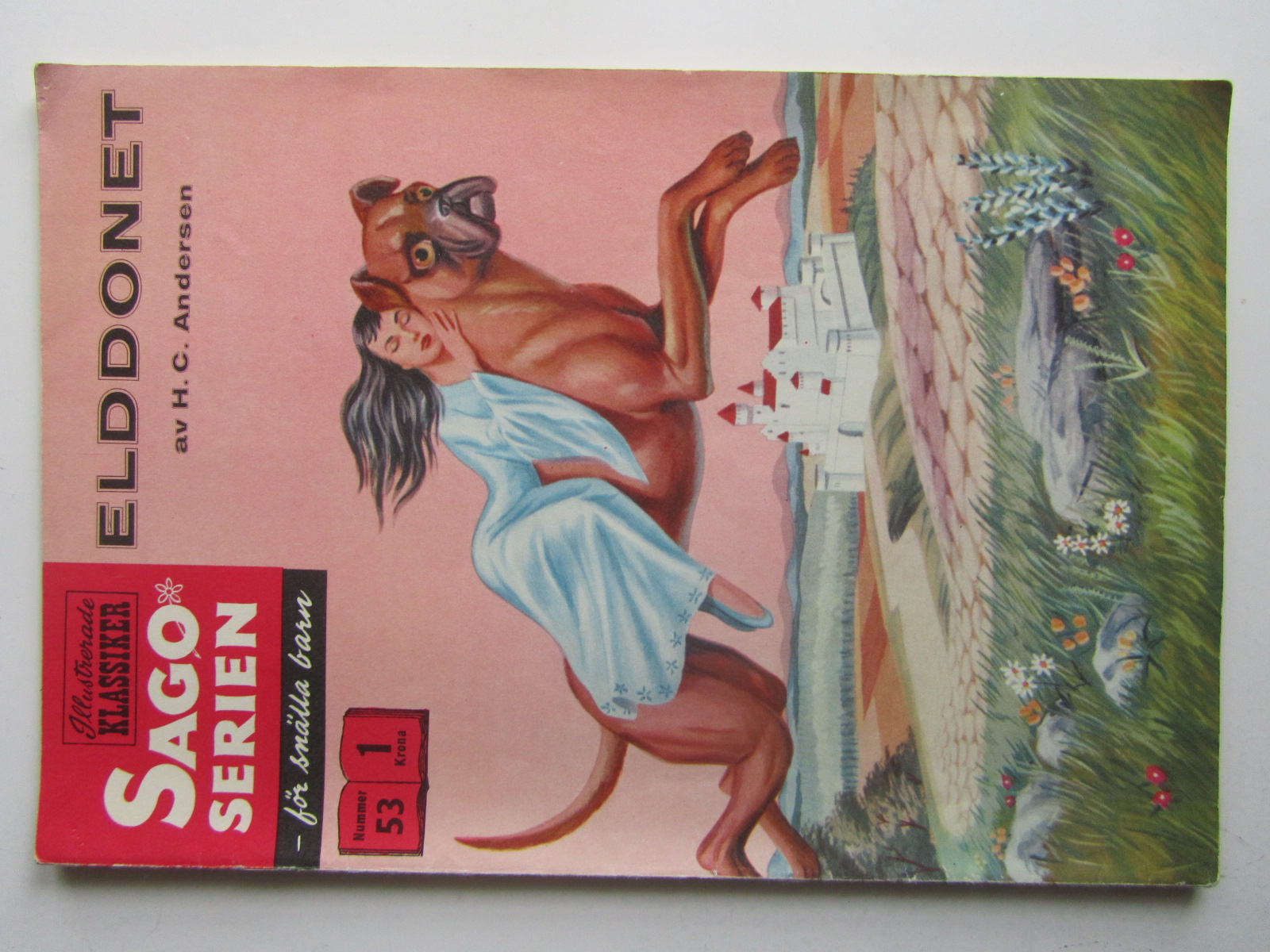 Sagoserien Illustrerade Klassiker 53 Elddonet 1:a uppl Fn-