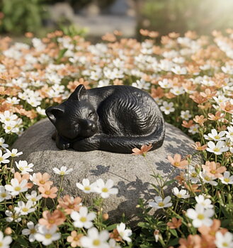 Katten Tussie, gjutjärn/8 ST PER FÖRP/INKOMMER VÅREN -27