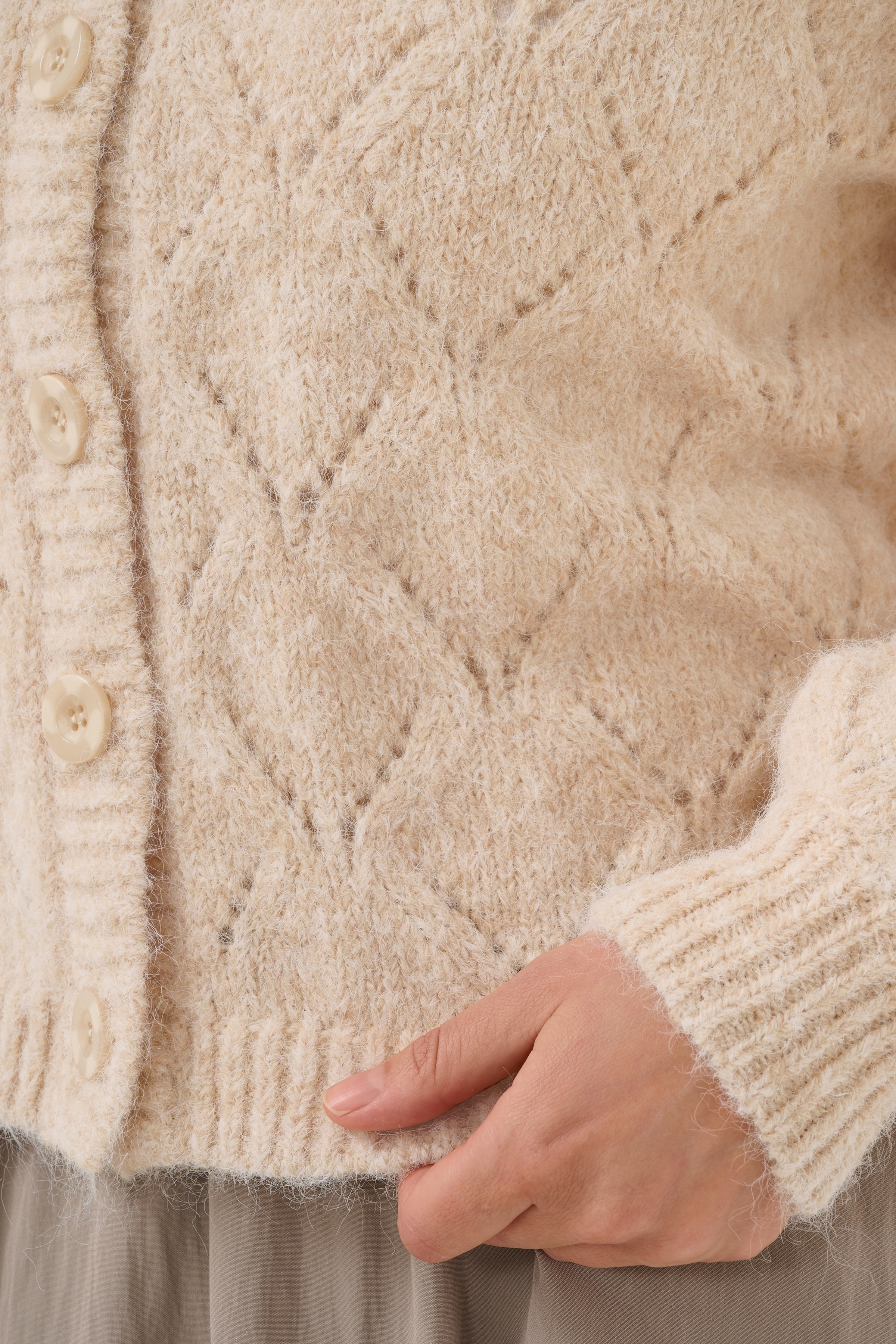 TabbathaSZ Cardigan Rutabaga Melange - 4