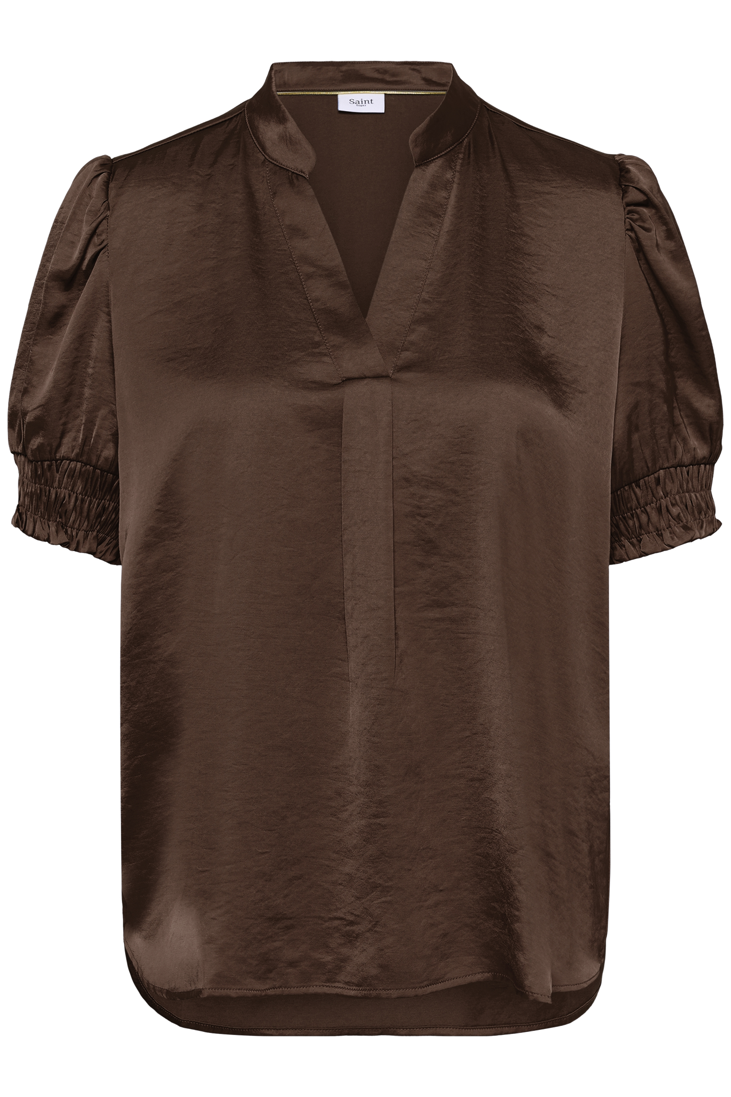 PananSZ SS Blouse Major Brown
