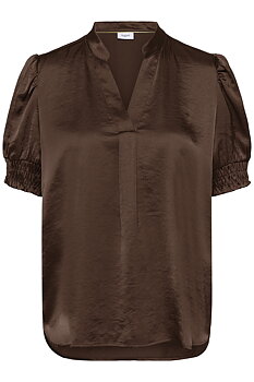 PananSZ SS Blouse Major Brown