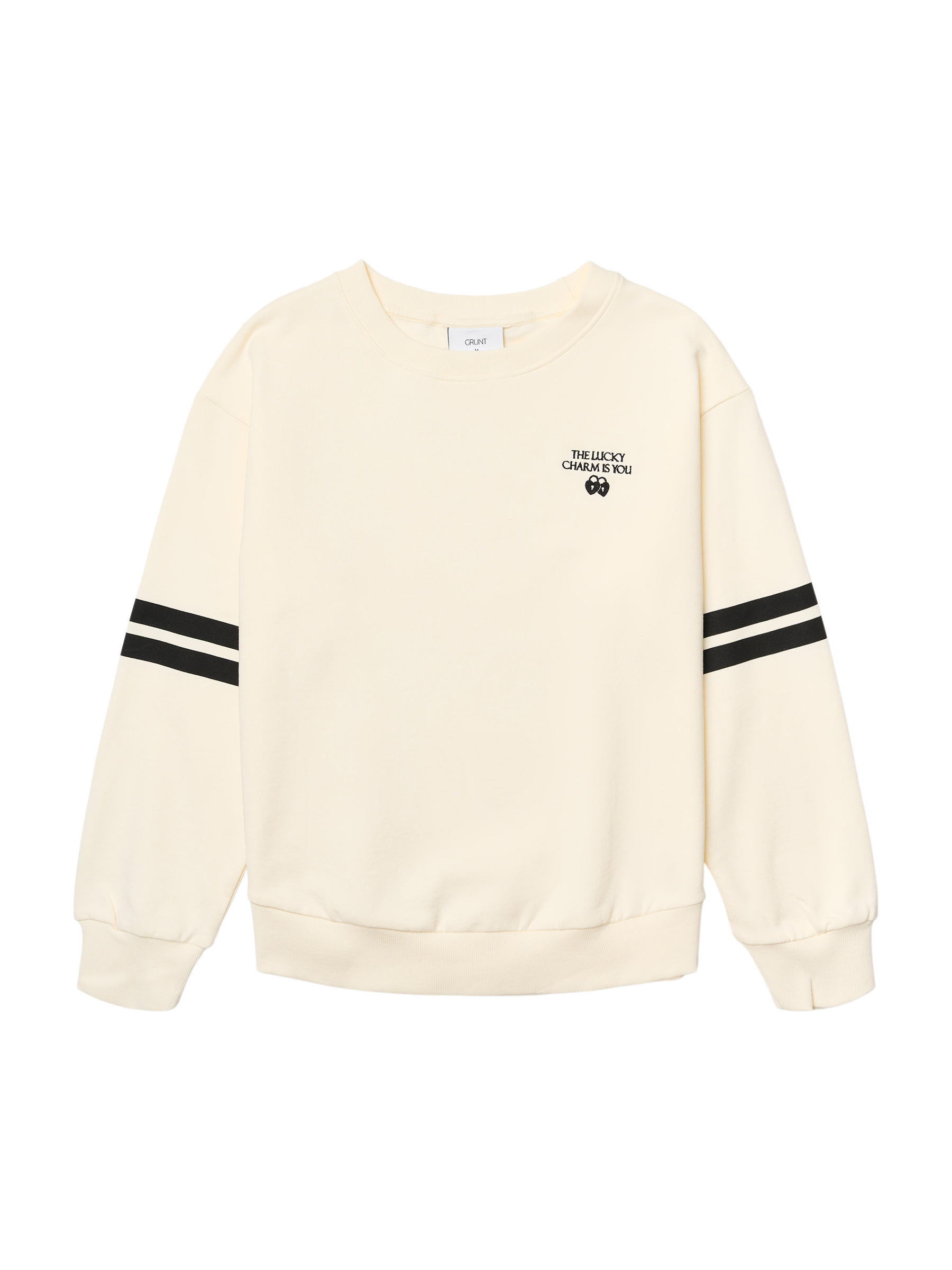 GRHebir Crew Sweat Off White