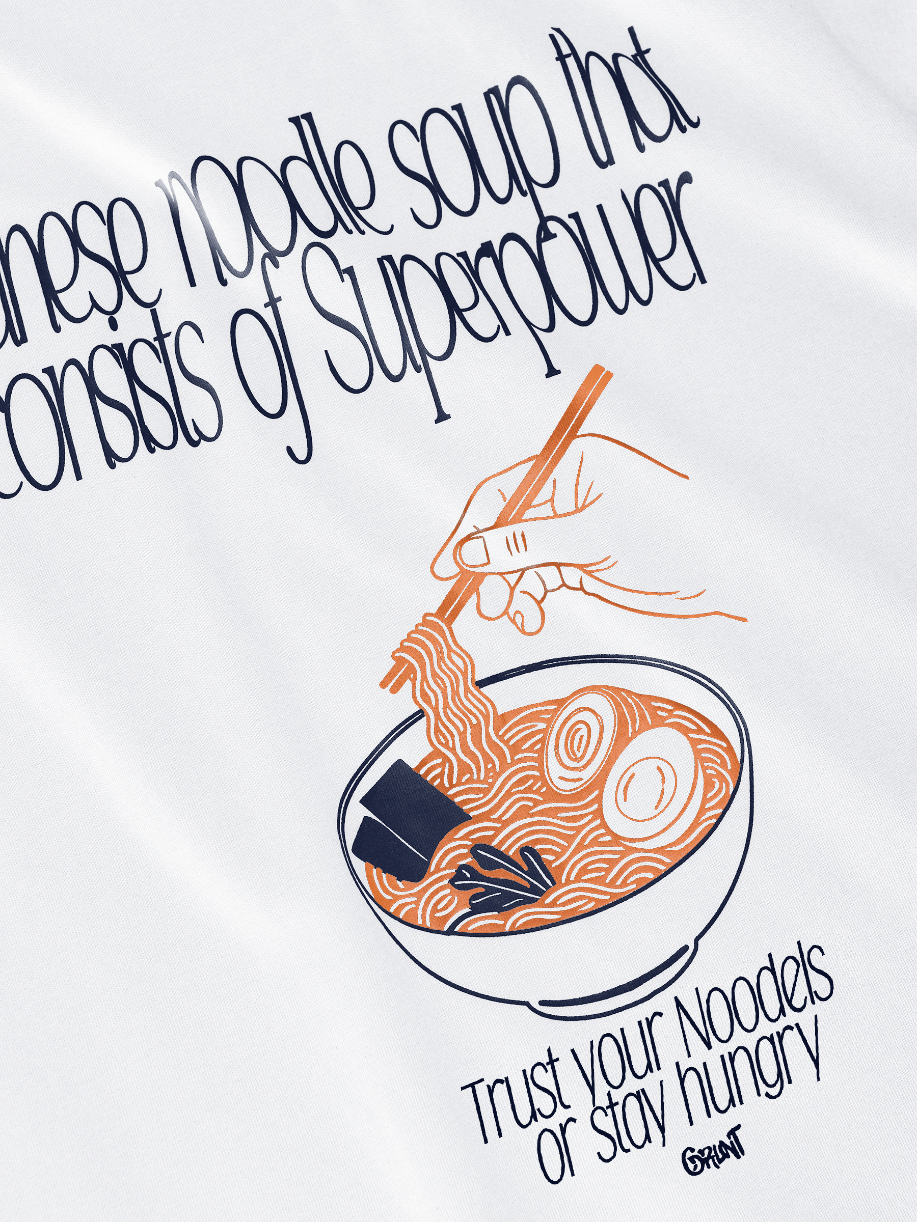 GRCharlie Soup SS Tee White - 3