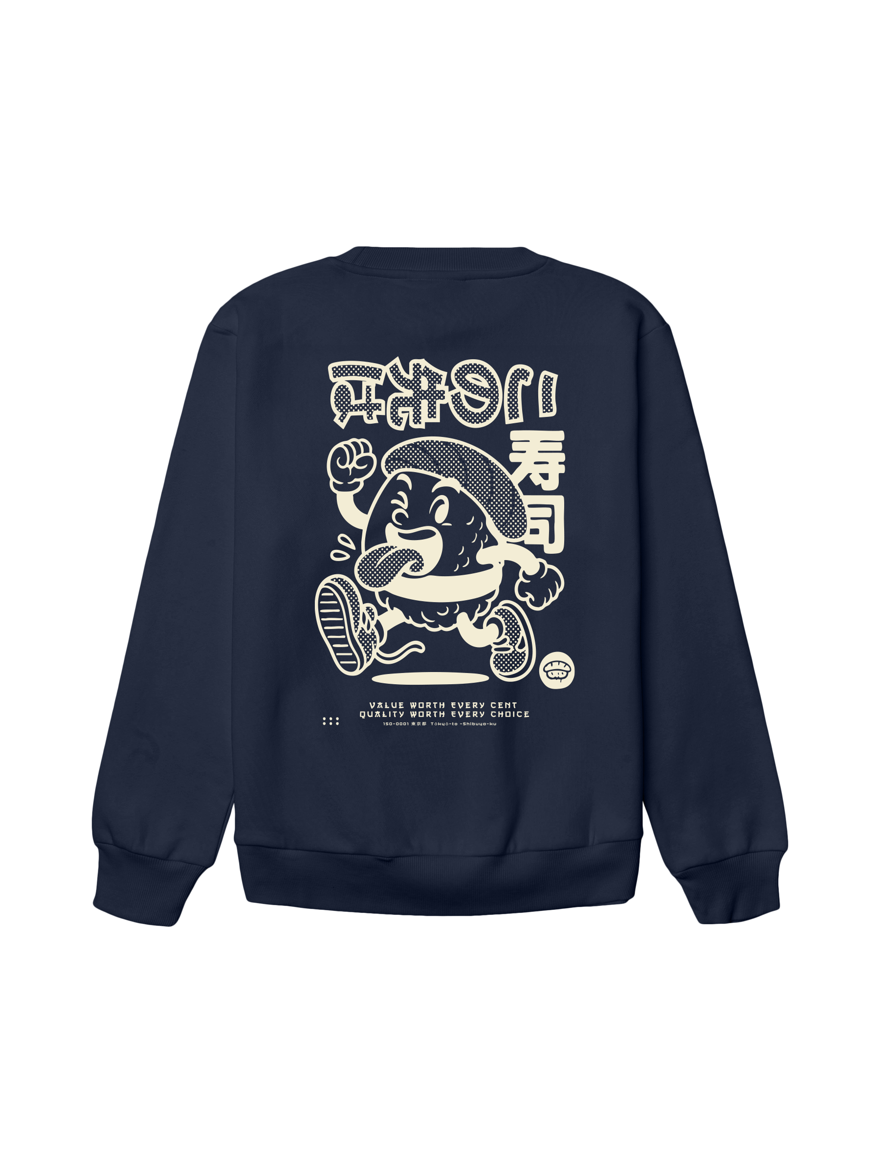 GRTery Crew Sweat Dark Blue - 2