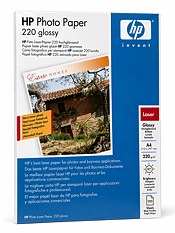 HP Laserfotopapper 220g Glossy