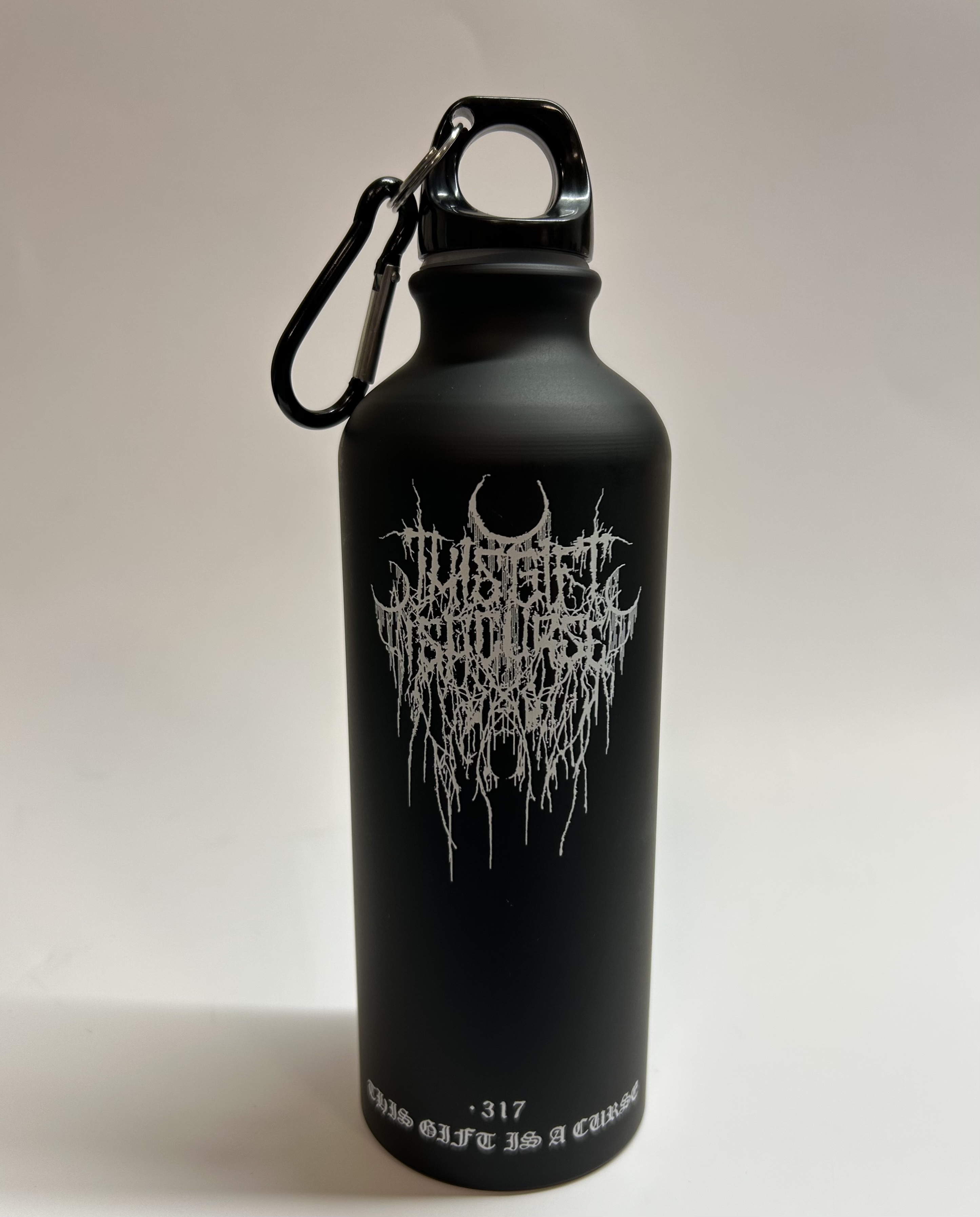 THIS GIFT IS A CURSE - Logo Bottle