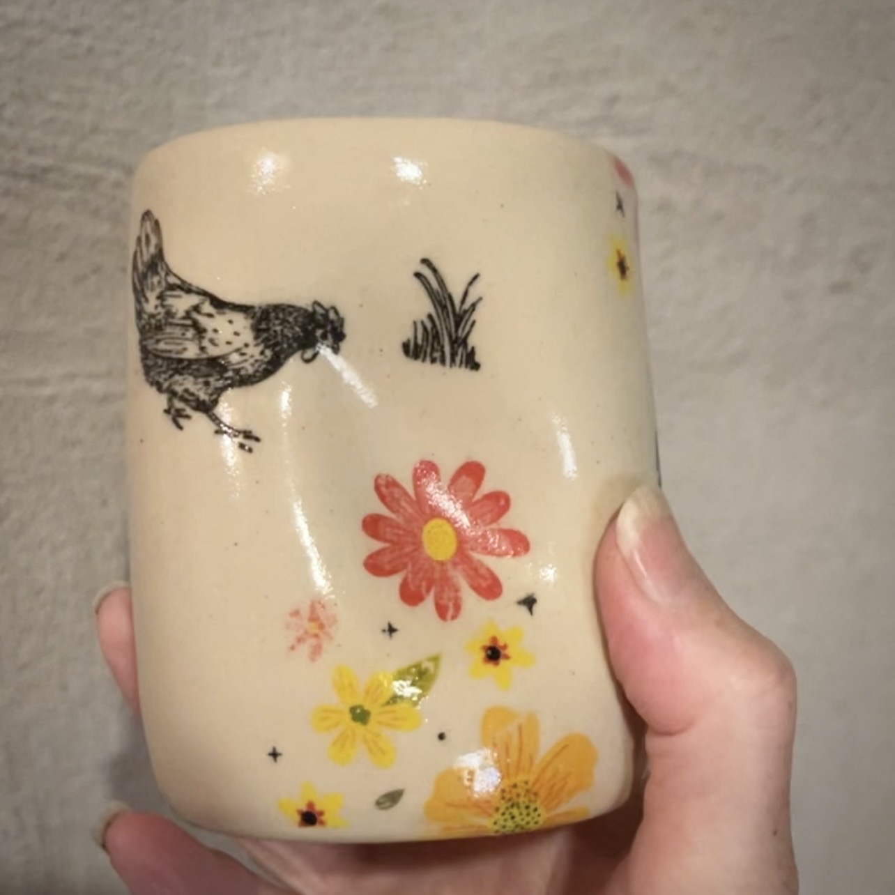 Kosekopp Hønemor Blomst
