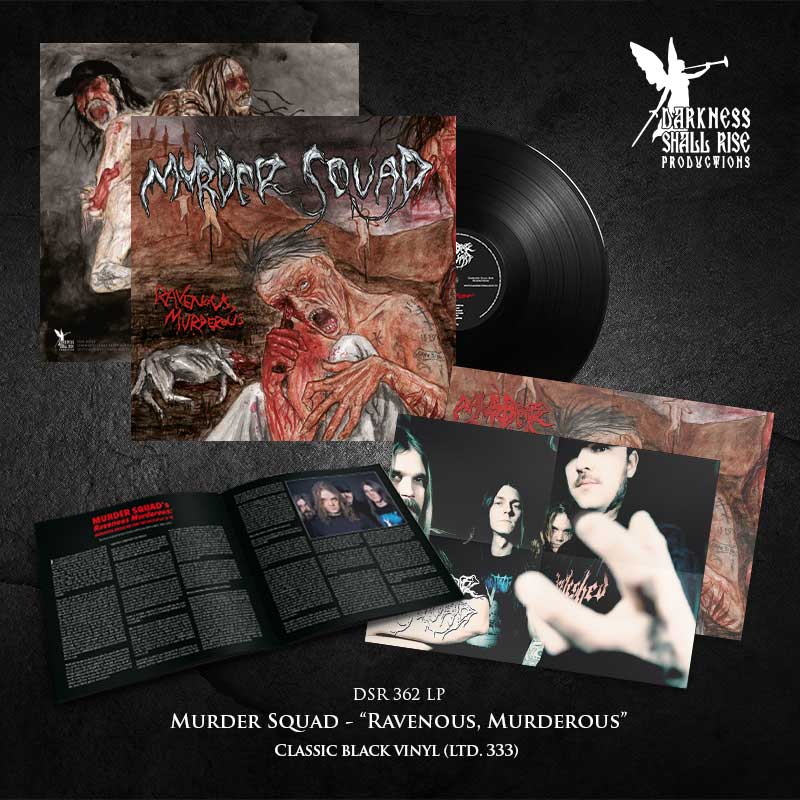 MURDER SQUAD - Ravenous, Murderous LP - 2