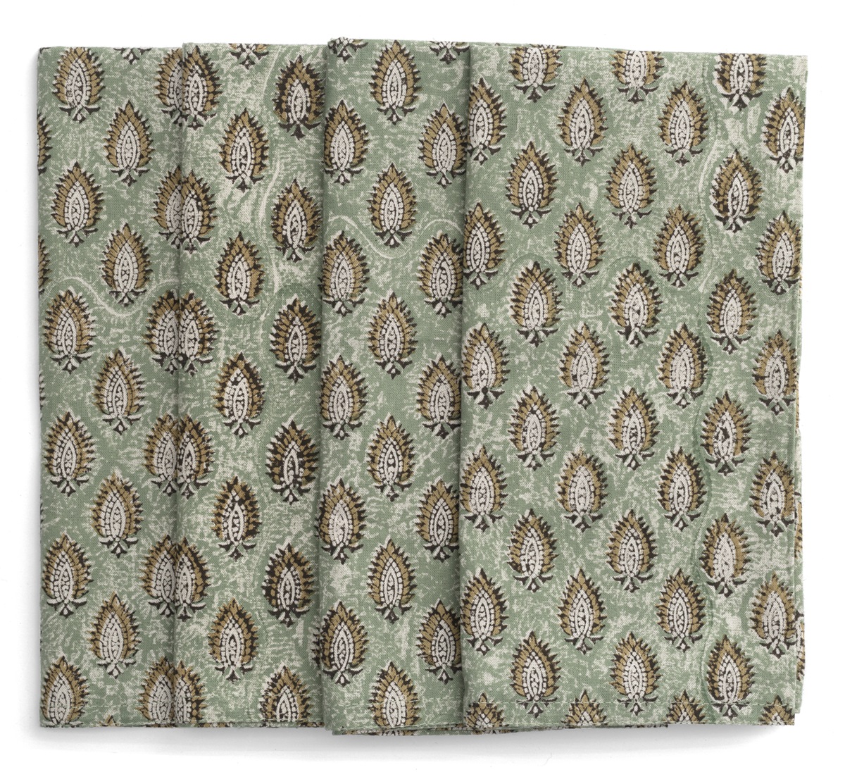 Chamois Napkins Cypress Sea Foam - 4-pack