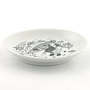 ライヤ・ウオシッキネン  Harrasteシリーズ  ミニチュア陶板  秋雨の中の散歩  9cm  1950年代