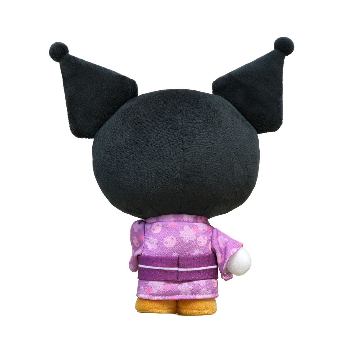 Kuromi Kawaii Gosedjur i Lila och Rosa Kimono - 29 cm - 5