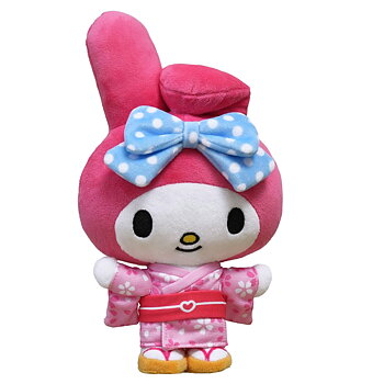 My Melody Kawaii Gosedjur i Rosa Kimono - 32 cm