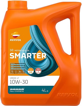 REPSOL SMARTER 10W-30 HMEOC 4T Motorcykel Energi Spar Olja  5412001/5412004 - 2