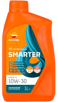 REPSOL SMARTER 10W-30 HMEOC 4T Motorcykel Energi Spar Olja  5412001/5412004
