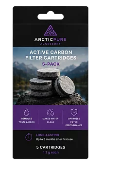 Arctic Pure 5-pack of carbon filter cartridges