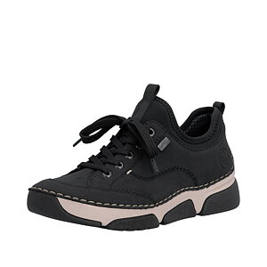 Rieker Damsneakers Resårovandel Svart