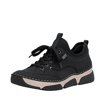 Rieker Damsneakers Resårovandel Svart