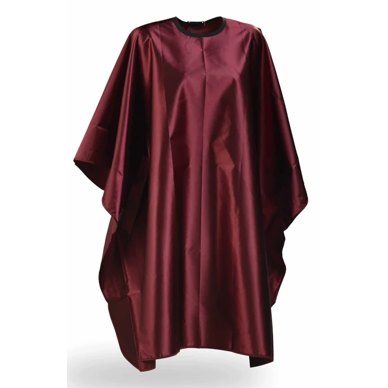 Klippkappa bright satin vinröd