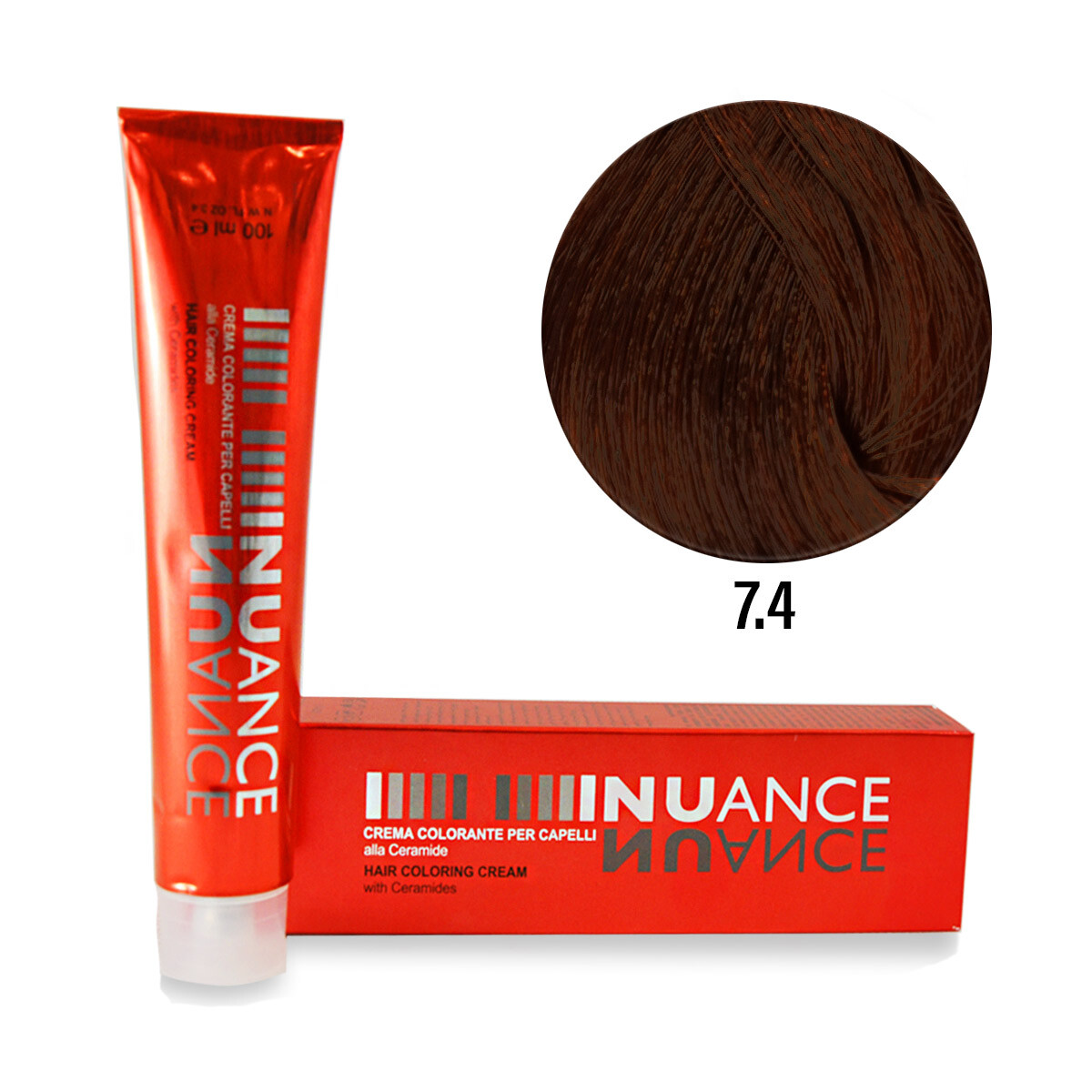 Nuance hårfärg 100 g koppar  - 4
