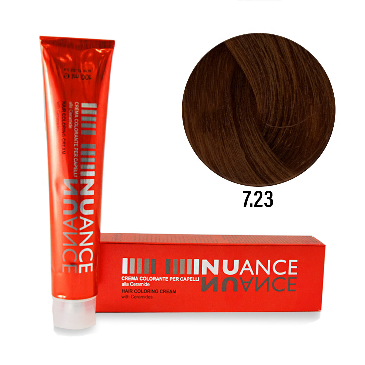 Nuance hårfärg 100 g choklad 7.23