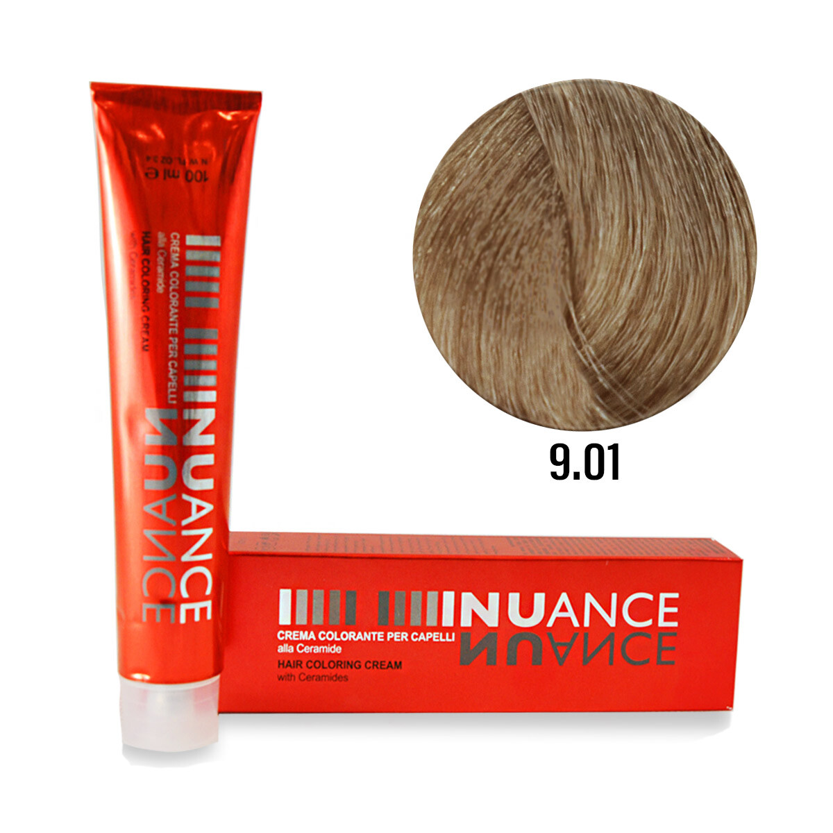 Nuance hårfärg 100 g ask  9.01