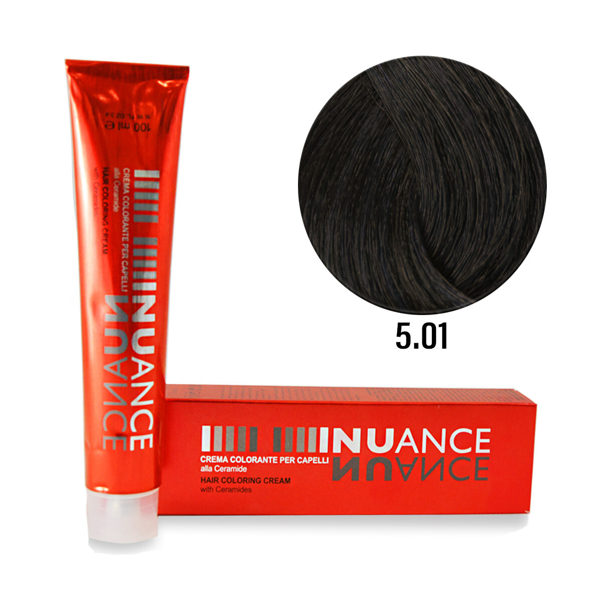 Nuance hårfärg 100 g ask  5.01