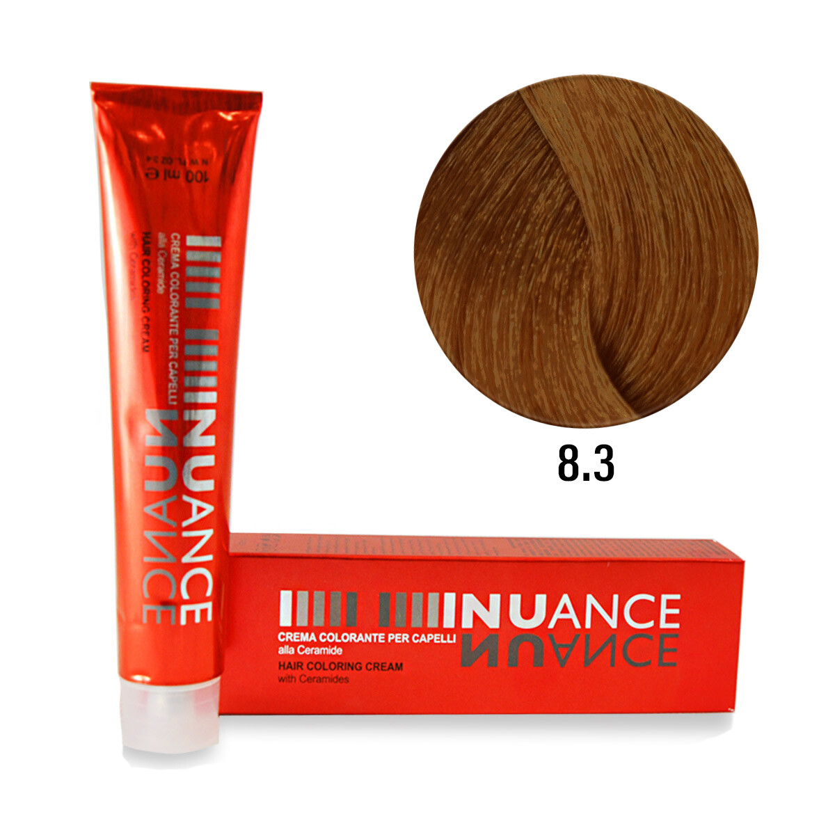 Nuance hårfärg 100 g guld 8.3