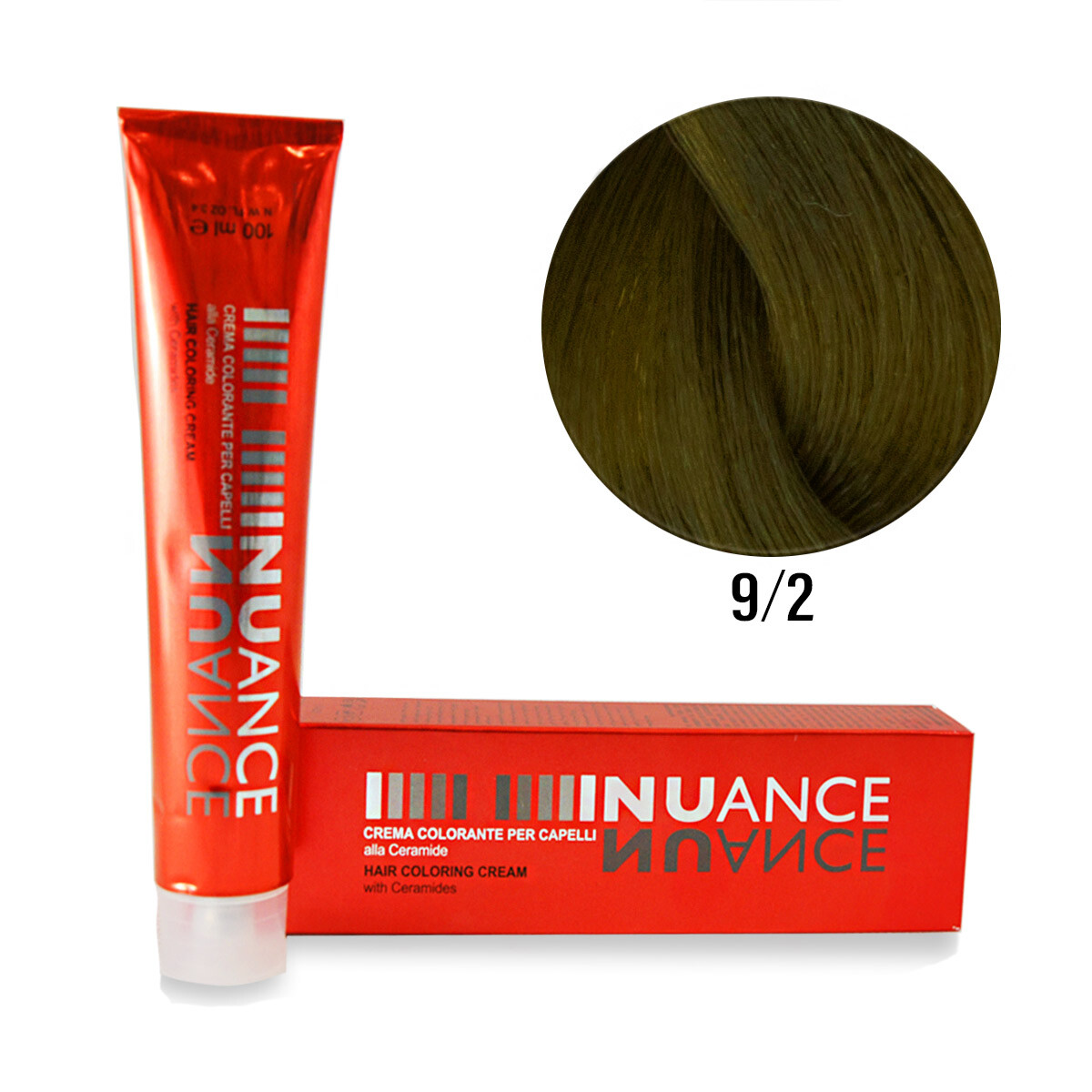 Nuance hårfärg 100 g matt ask 9/2