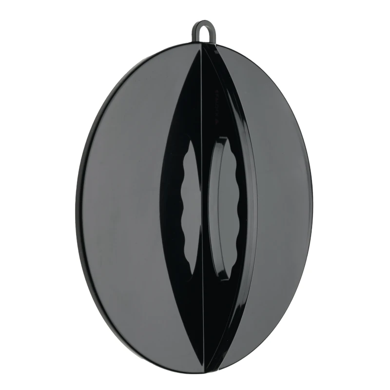 Nackspegel slim svart 28 cm